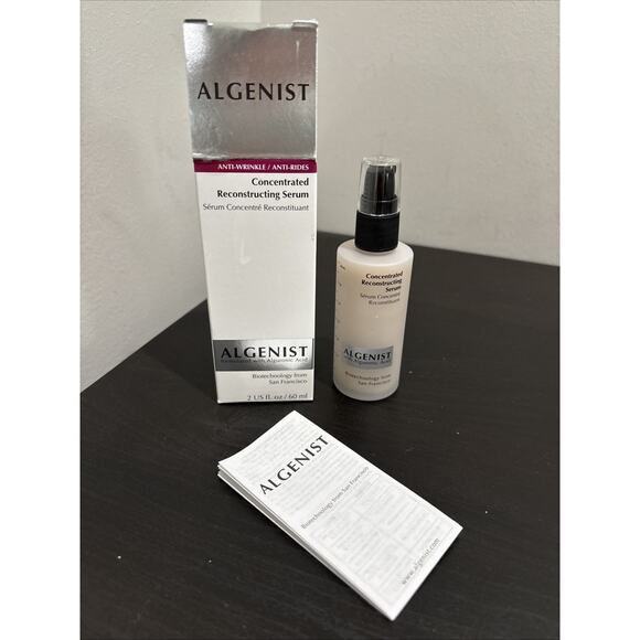Algenist Concentrated Reconstructing Serum Anti Aging Skin Care 2 oz/ 60 ml New - Picture 1 of 8